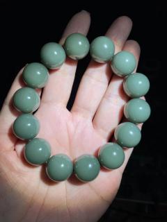 和田玉青玉手串