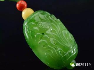 和田玉中的顶级碧玉