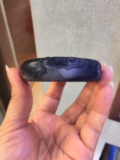 新疆和田玉籽料青花喜事连连手镯